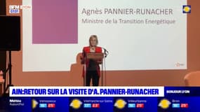 Ain: retour sur la visite d'Agnès Pannier-Runacher 