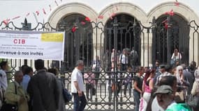 Le palais de justice de Tunis.