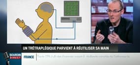 La chronique d'Anthony Morel: Un tétraplégique parvient à utiliser sa main grâce à un logiciel - 14/04