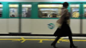 Un quai de métro parisien (image d'illustration).