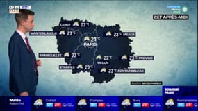 Météo Paris Ile-de-France: des averses ce matin, de l'orage cet après-midi