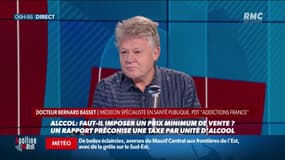 Alcool : faut-il imposer un prix minimum de vente? Pour le docteur Bernard Basset, médecin spécialiste en santé publique, "La consommation parait banalisée, on oublie le risque, c'est catastrophique"