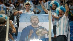 Des supporters argentins