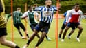 Depay à l'entraînement des Pays-Bas le 10 juin. 