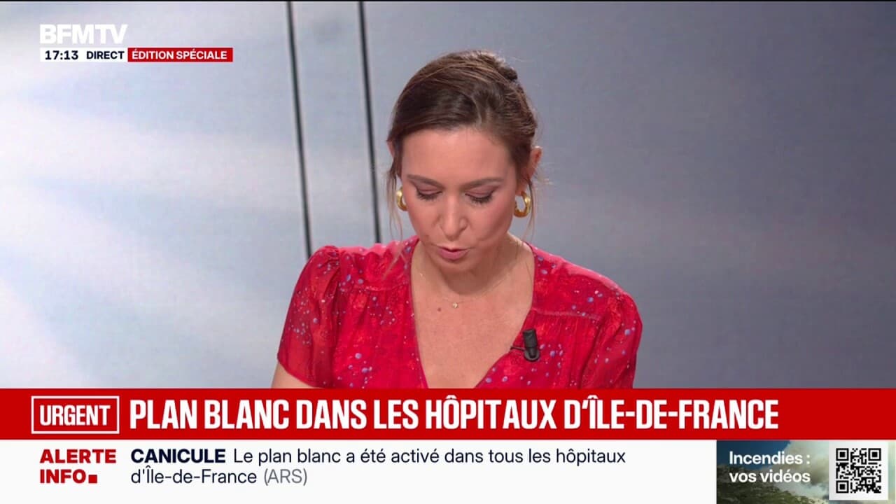 Canicule: le plan blanc activé dans les hôpitaux d'Île-de-France