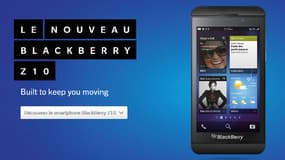 Le BlackBerry Z10 de BlackBerry, prend des allures d'iPhone.