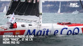 Vendée Globe : Leader, Bestaven a franchi le Cap Horn "rincé"... sans l'avoir vu !