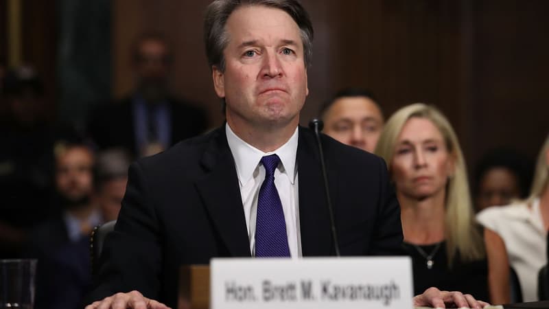 Brett Kavanaugh, lors de l'audition sénatoriale. - WIN MCNAMEE / GETTY IMAGES NORTH AMERICA / AFP