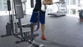 Salle de musculation (illustration).