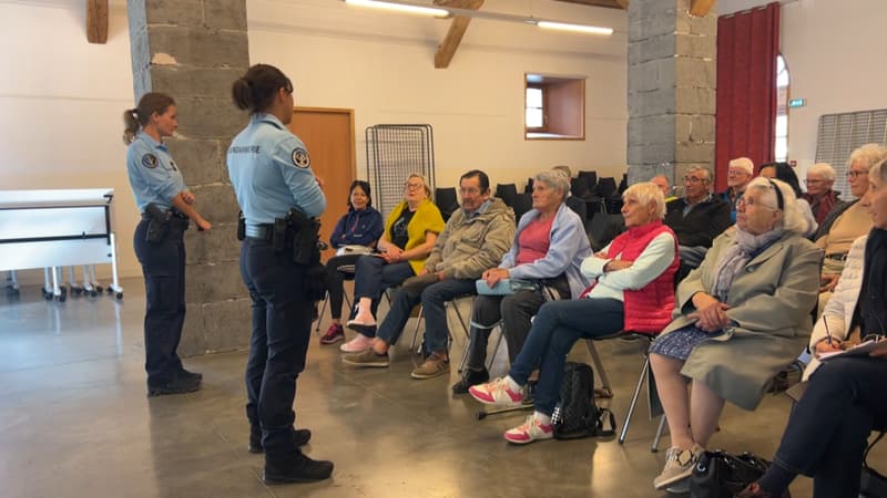 Embrun: la gendarmerie apprend aux seniors à déjouer les arnaques