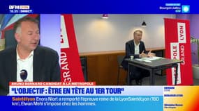 Bruno Bernard, candidat à sa succession à la présidence de la Métropole de Lyon : "Une évidence" 