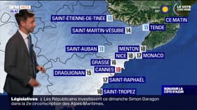 Météo Côte d’Azur: un début de semaine ensoleillé avec des températures élevées, 24°C attendus à Nice