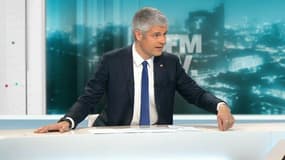 Sur Valérie Pécresse, "c'était juste une plaisanterie", assure Laurent Wauquiez