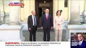 Guerre en Ukraine: Jean-Yves Le Drian est arrivé en Pologne