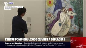 Centre Pompidou: 2.000 œuvres à déplacer pour la rénovation du musée