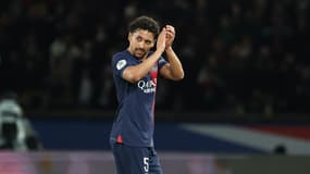 Marquinhos, le défenseur du PSG, le 21 avril 2024.