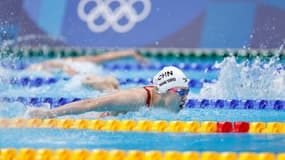 La nageuse chinoise Zhang Yufei aux JO de Tokyo en 2021
