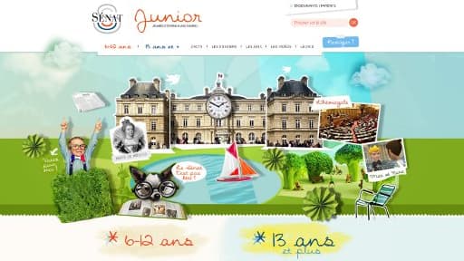 La nouvelle formule du site destiné aux enfants du Sénat a été lancée mardi 12 mars