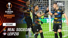 Résumé : Real Sociedad 1-3 Leipzig (Q) - Ligue Europa (Barrage retour)