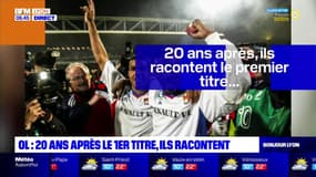 OL: 20 ans après le premier titre de champion de France, ils racontent
