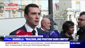 Jordan Bardella sur la situation en Ukraine: "J'ai le sentiment d'un président de la République et d'un Premier ministre qui perdent leur sang-froid"