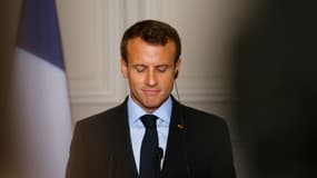 Emmanuel Macron le 30 juin 2018 à l'Elysée. 