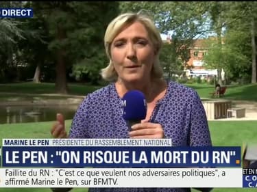 “On risque la mort du Rassemblement National”, affirme Marine Le Pen