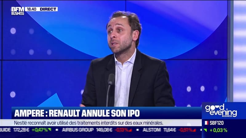 Ampere : Renault annule son IPO - 29/01