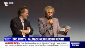 Muriel Robin sort de son silence et réagit à l'affaire Palmade