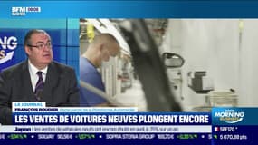 Les ventes de voitures neuves plongent encore