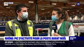 Rhône: à une semaine de Noël, La Poste fonctionne à plein régime pour acheminer les colis à temps