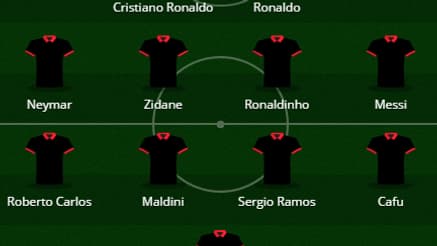 le onze de rêve de Kylian Mbappé le onze de rêve de Kylian Mbappé