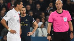 Gareth Bale lors du match PSG-Real Madrid en Ligue des champions, à Paris le 18 septembre 2019