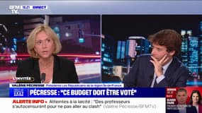 Budget 2025: "L'État doit arrêter de vouloir tout faire", assure Valérie Pécresse