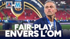 PSG 2-2 (4tab1) OM : "L'OM aurait pu mériter plus" avoue Luis Enrique