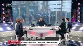 #LoiAntiCasseurs - "Ceux qui crient contre cette loi sont des démagos ! Elle a pour but de pallier à la non-réactivité des juges !" Philippe, ancien policier 