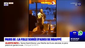 Paris: la folle soirée d'adieu de Mbappé 