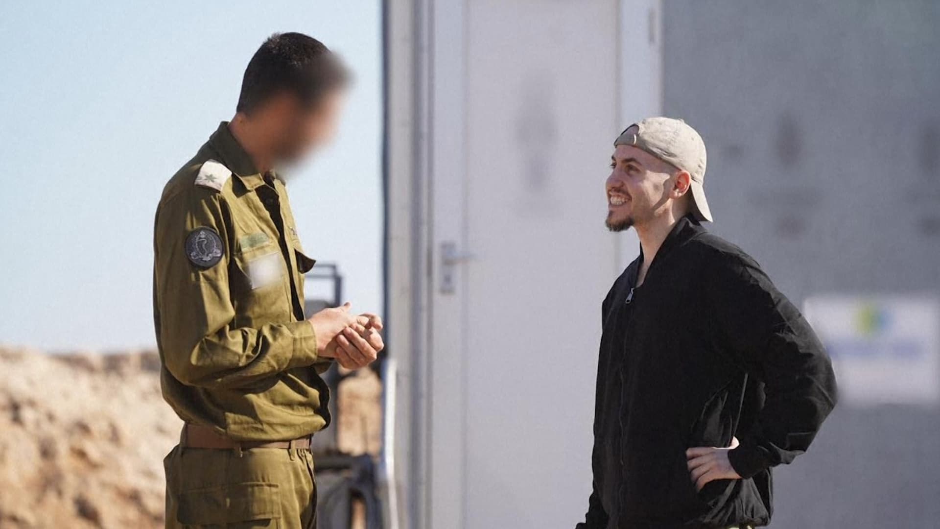 State of Israel / via AP. First images of the hostages released this Monday, October 13, 2025 by Hamas. 