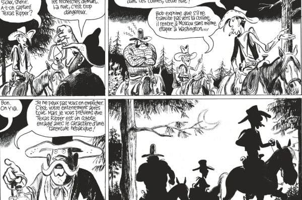 La reprise de Lucky Luke par Blutch La reprise de Lucky Luke par Blutch