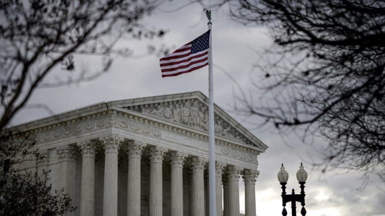 La Cour suprême des Etats-Unis, à Washington le 18 janvier 2022
