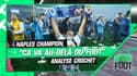 Serie A : Naples champion d'Italie, "ça va au-delà du foot" analyse Crochet