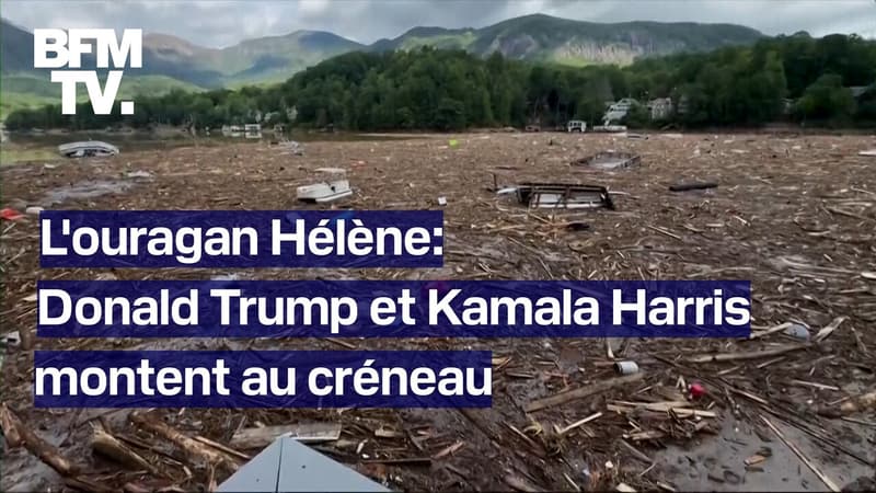 États-Unis: l'ouragan Hélène s'invite dans la campagne présidentielle américaine