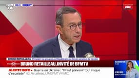 Gérard Larcher à Matignon? Bruno Retailleau "n'y croit pas"