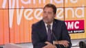 Christophe Castaner dans la Matinale week-end de RMC, le 3 avril 2022