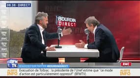 "il y a une mise en scène médiatique (...) il y a une volonté de criminaliser les étudiants"