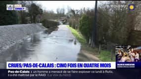 Pas-de-Calais: cinq crues en quatre mois