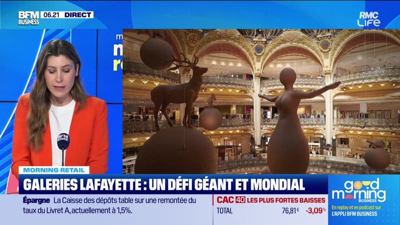 Morning Retail : Galeries Lafayette, un défi géant et mondial, par Eva Jacquot - 09/04