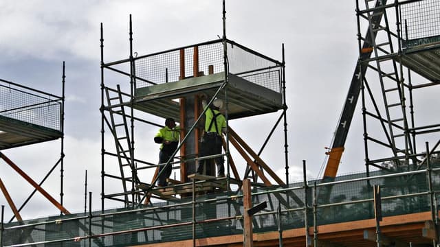 La construction subit une baisse d'activité