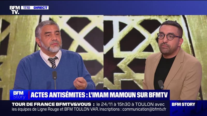 Amine El-Khatmi (ex-président du Printemps républicain) à Abdelali Mamoun sur les actes antisémites: 