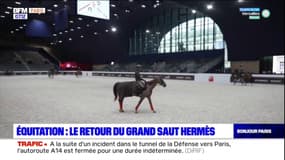 Équitation: le retour du Grand Saut Hermès